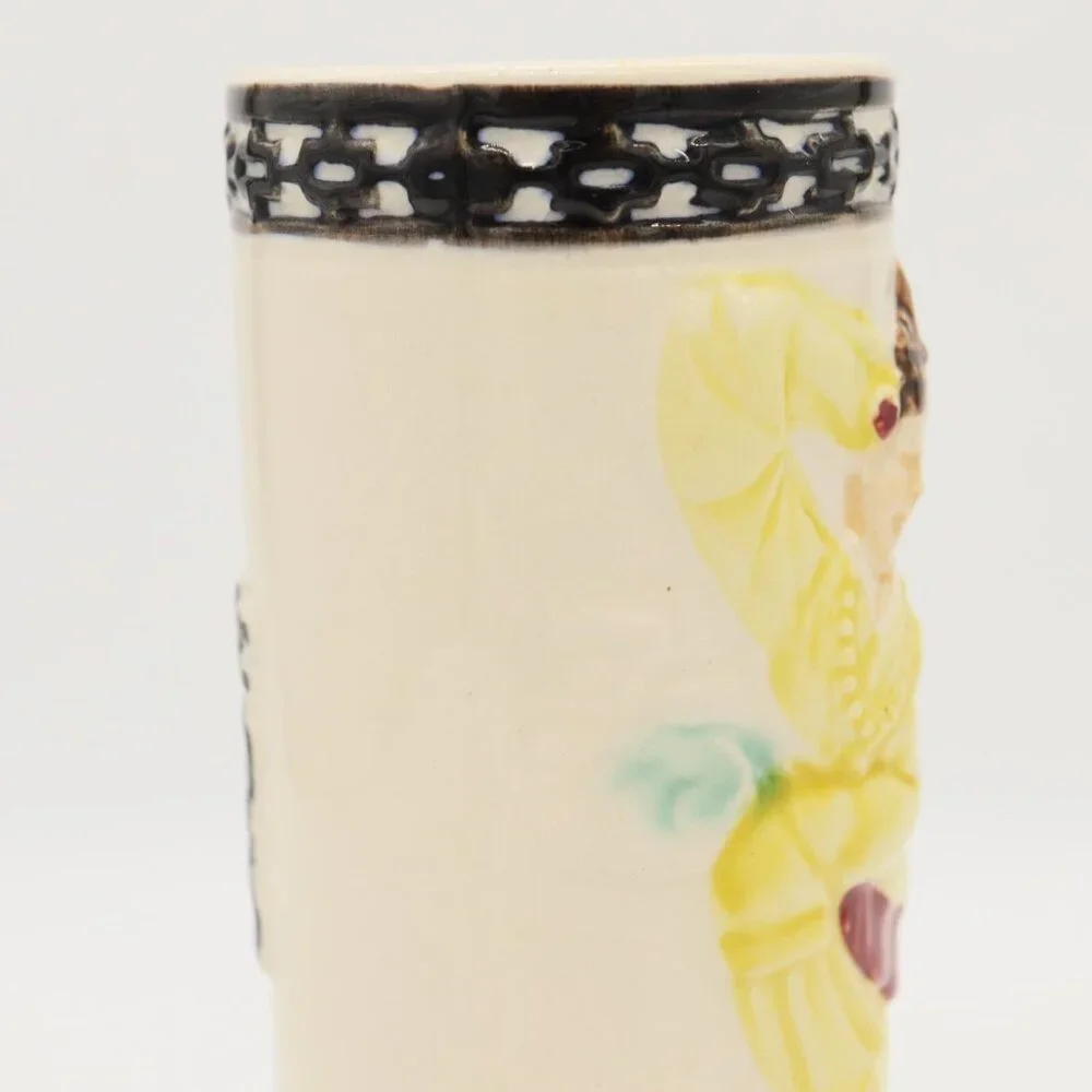 Tiki Mug Orchids of Hawaii DANCING‎ LADY JAPAN Vtg Mid Century Modern